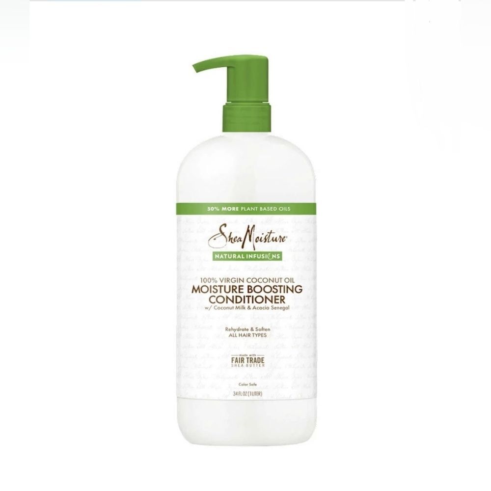 SHEA Moisture Moisture Boosting Conditioner Coconut Oil All-Hair-Types 34 oz